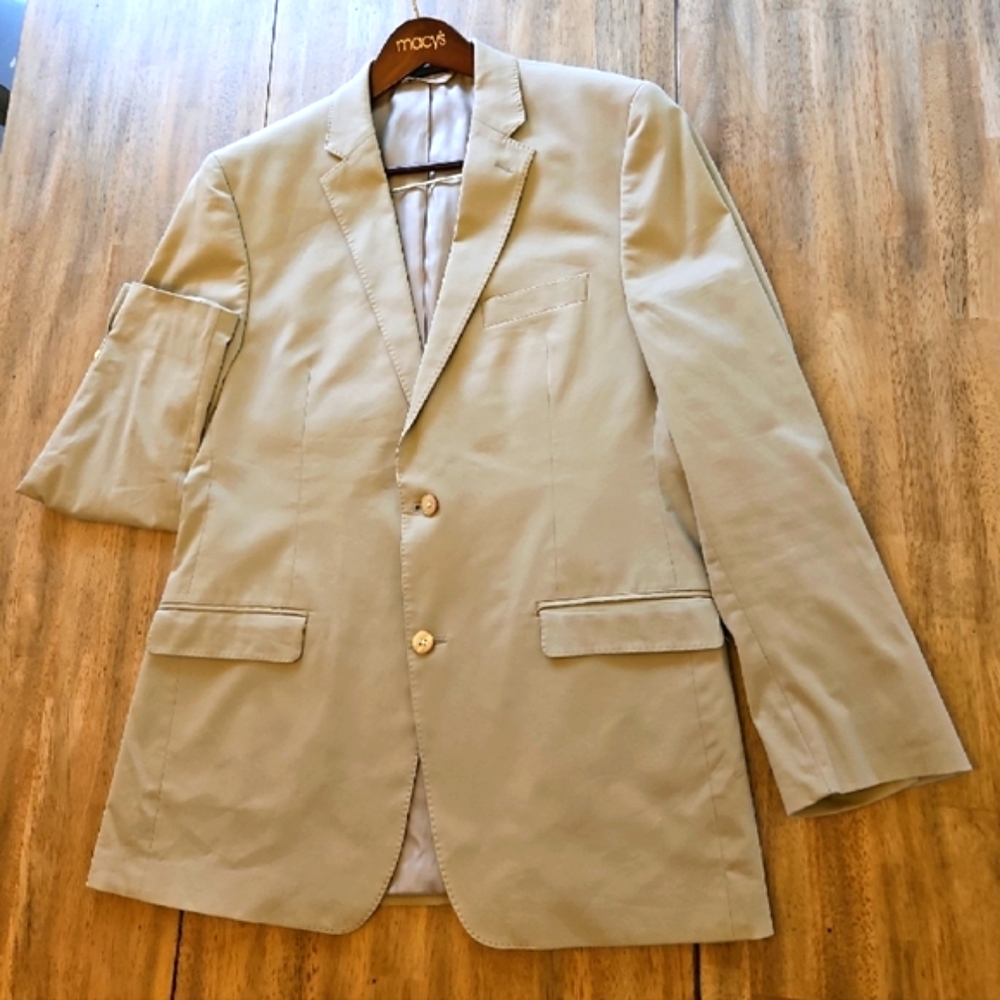 Lauren Ralph Lauren Khaki Suit Chino Tailored Fit
